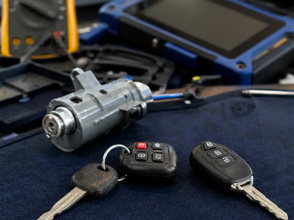 Automotive locksmith service photo