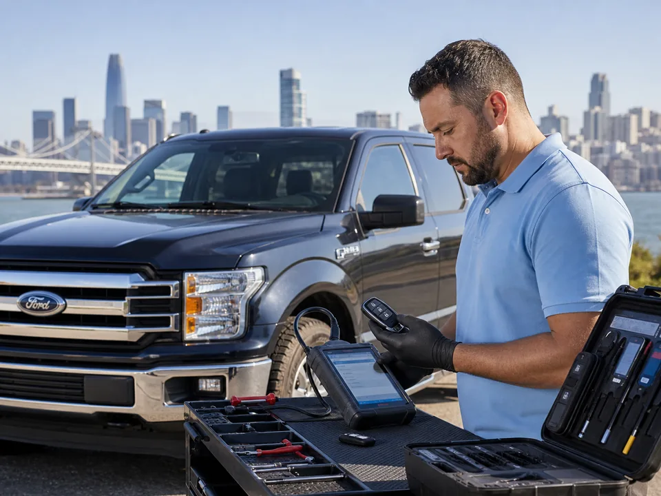 Professional Mobile Automotive Locksmith Service for Car Key San Francisco
